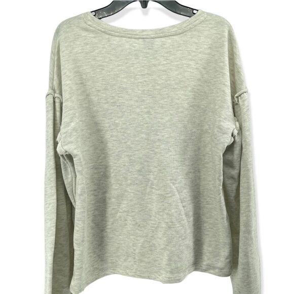 Art Class | Girl’s Tan LOVE Flipping Sequins Long Sleeved Terry Cloth Shirt XL - Picture 5 of 16